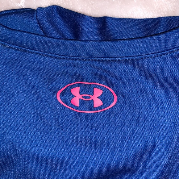 Blue Under Armour Heatgear short sleeve - Picture 4 of 4